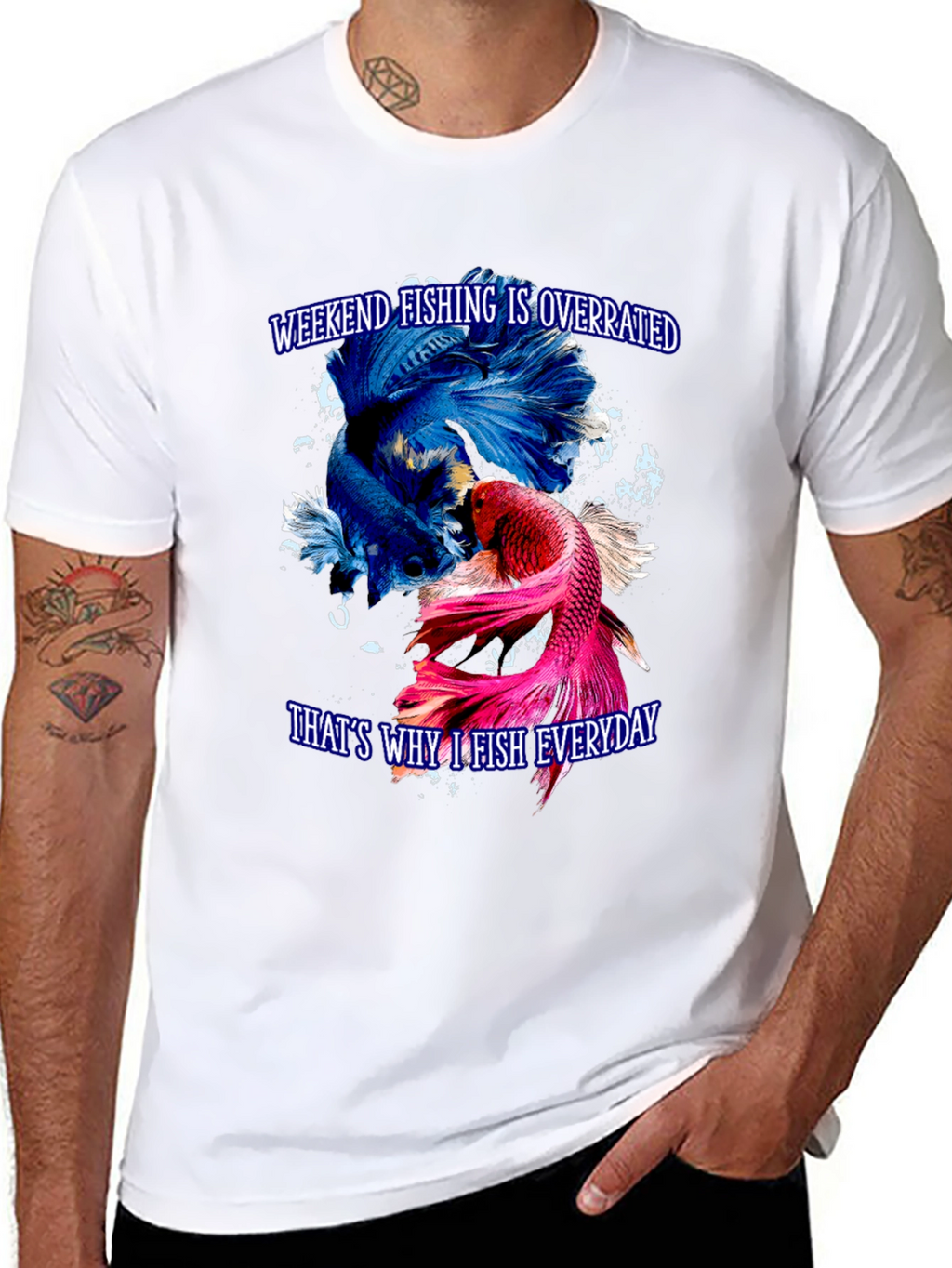Fishing Is Overrated Graphic Tee
