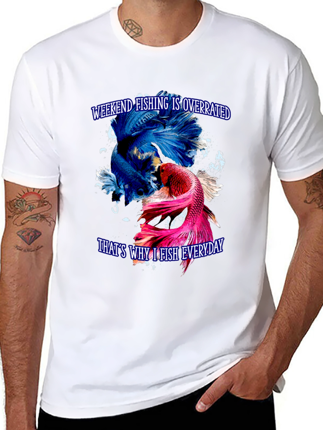 Fishing Is Overrated Graphic Tee