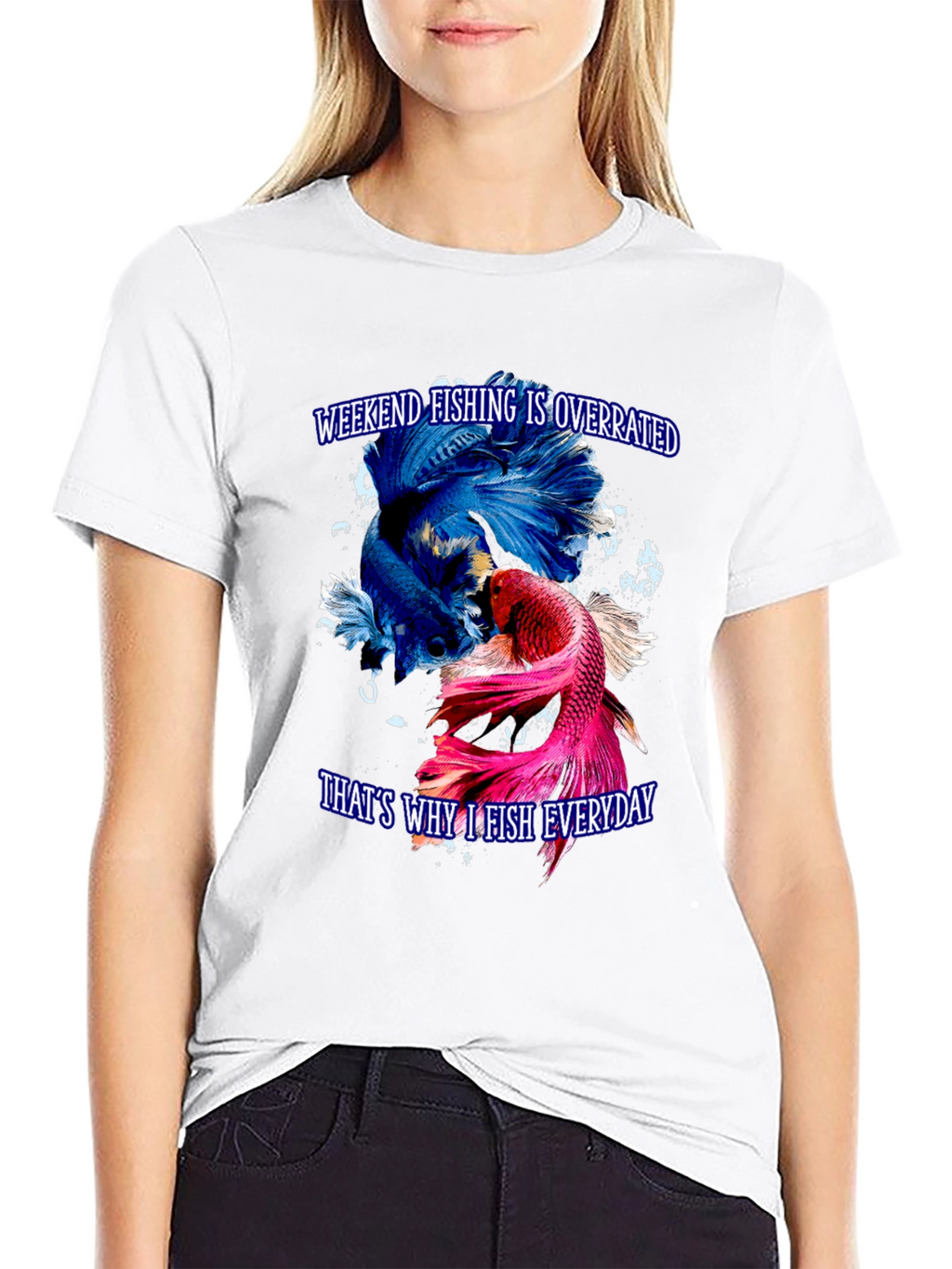 Fishing Is Overrated Graphic Tee