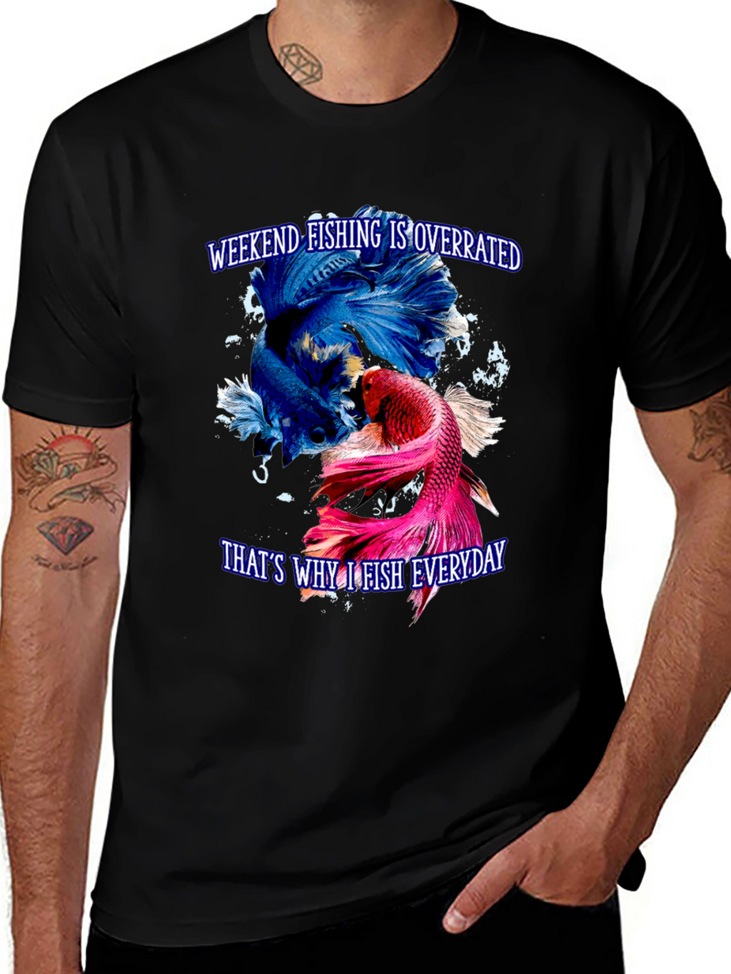 Fishing Is Overrated Graphic Tee