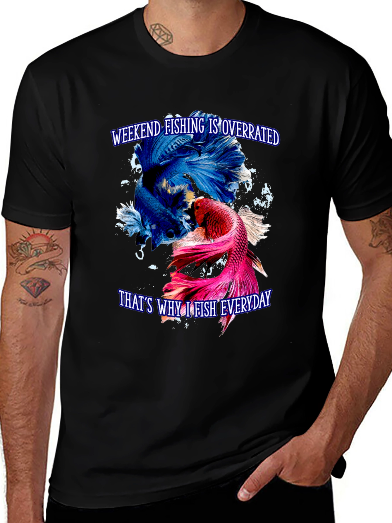 Fishing Is Overrated Graphic Tee