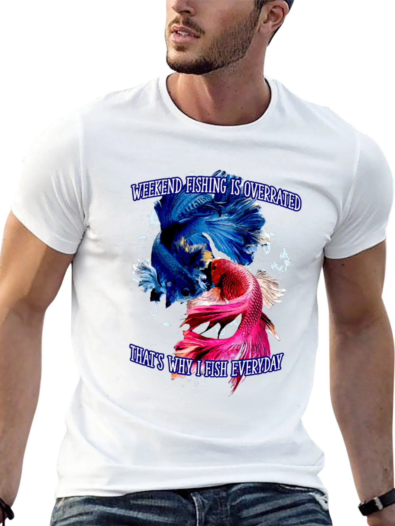 Fishing Is Overrated Graphic Tee