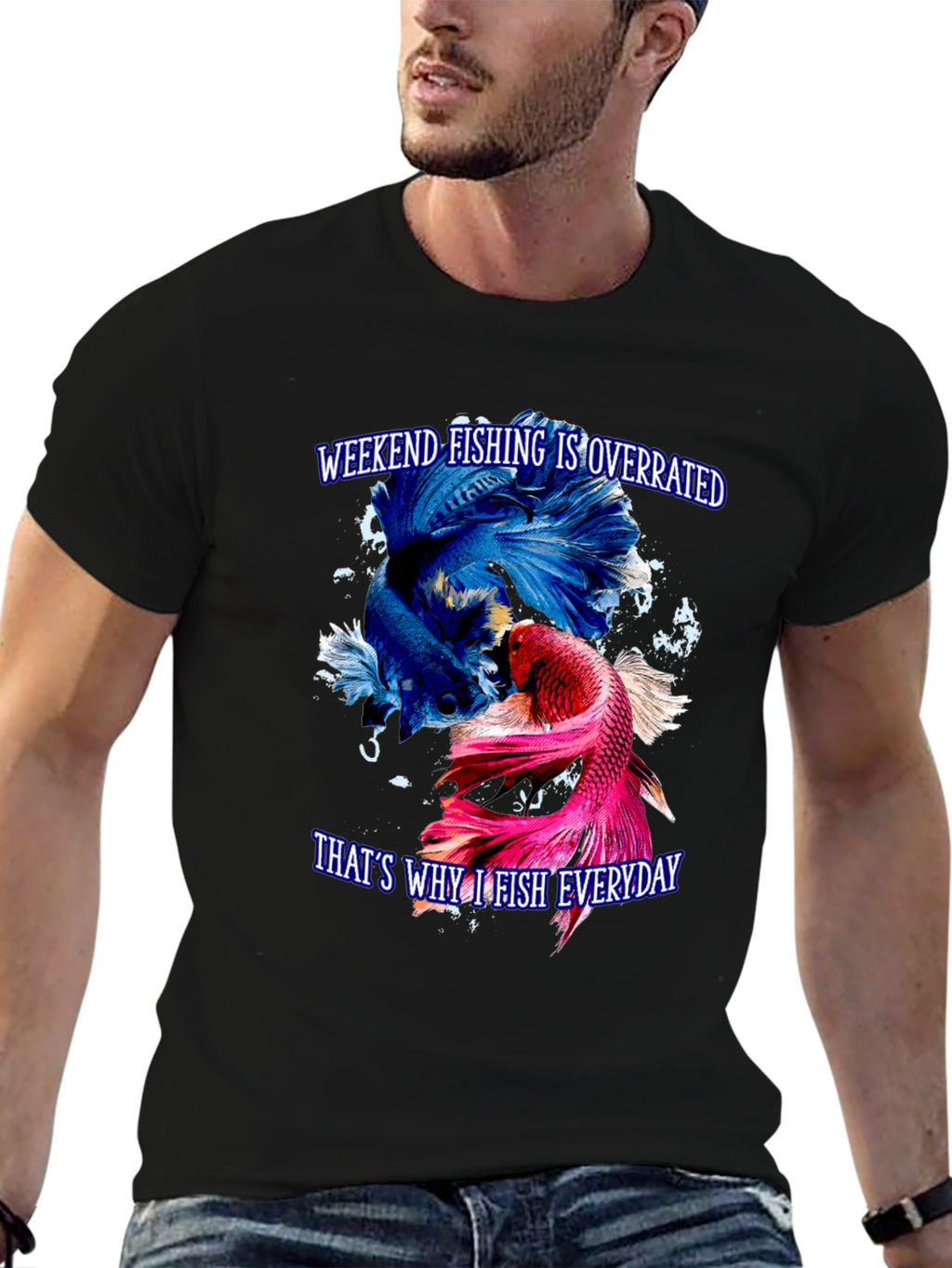Fishing Is Overrated Graphic Tee