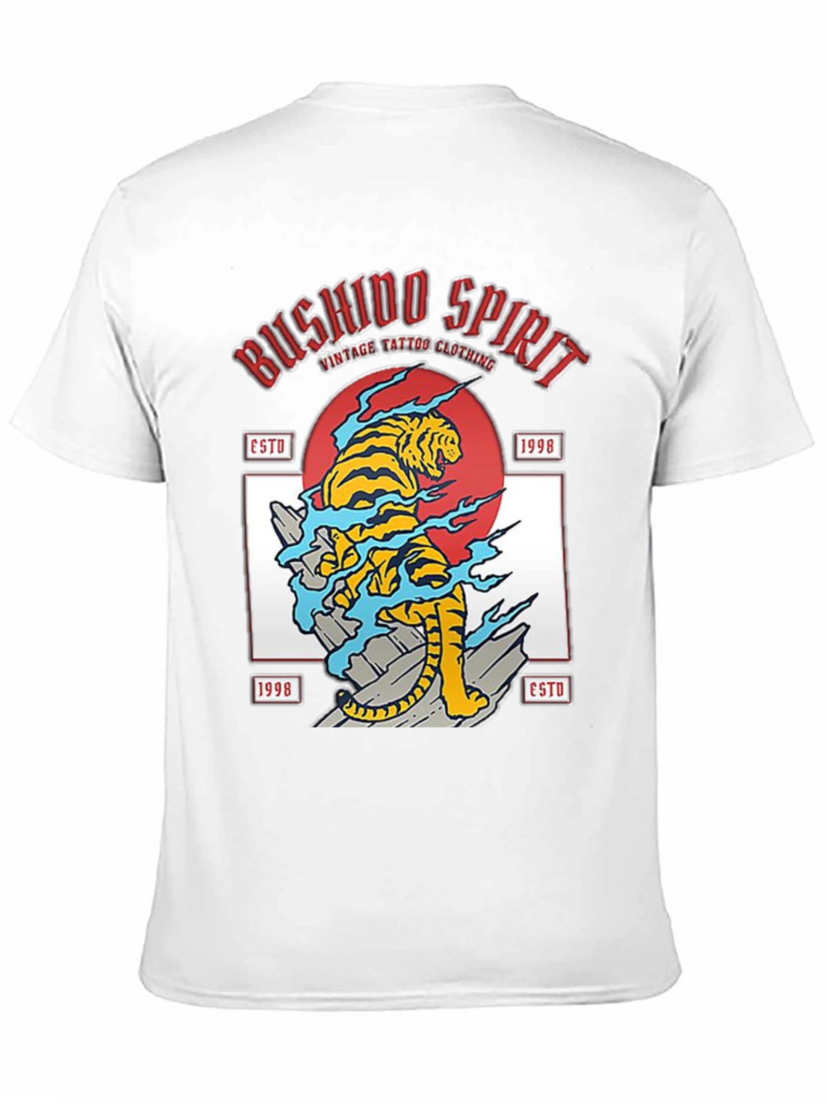 Bushido Spirit Tiger Graphic Tee