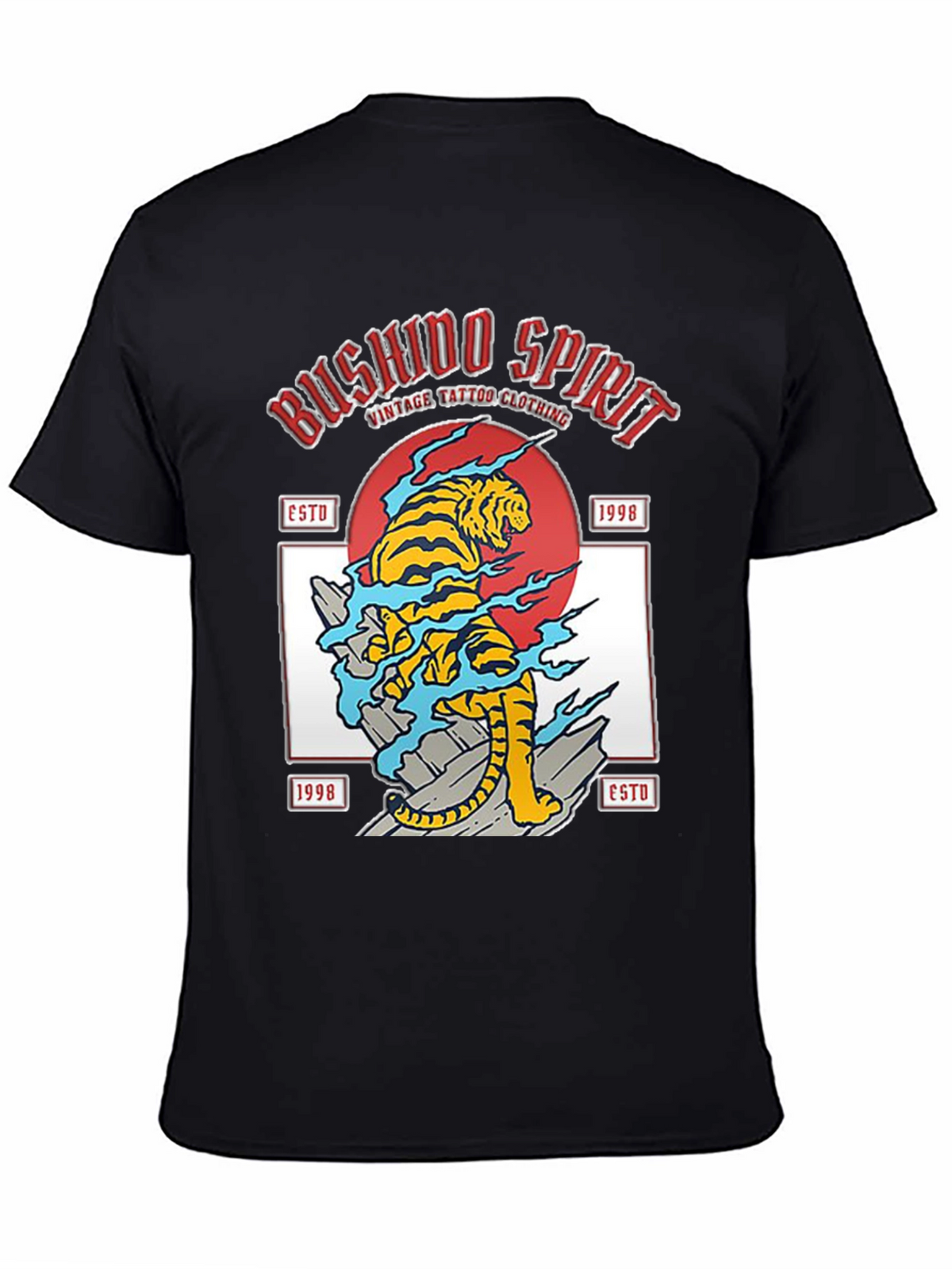 Bushido Spirit Tiger Graphic Tee