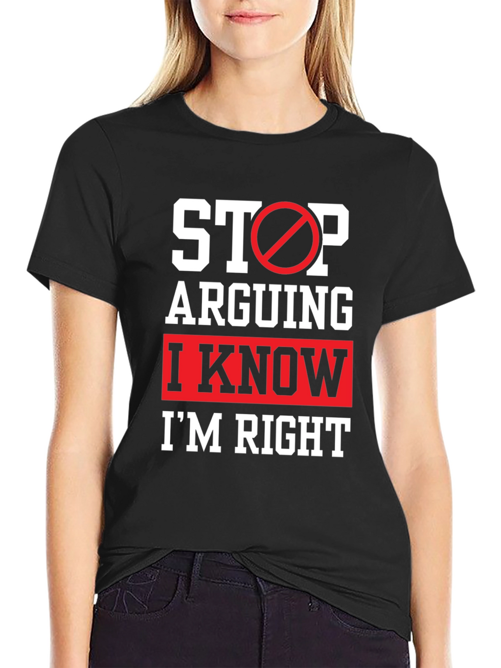 Funny Im Right Graphic T-Shirt