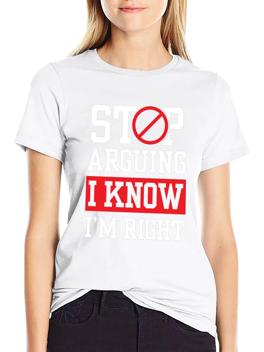 Funny Im Right Graphic T-Shirt