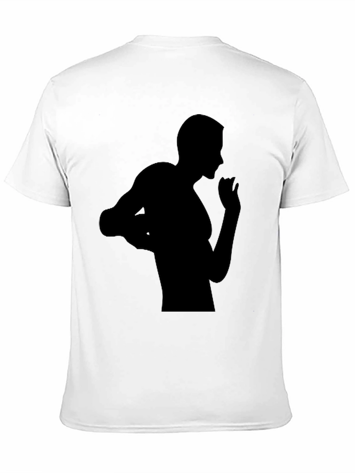 Black Silhouette Graphic Tee
