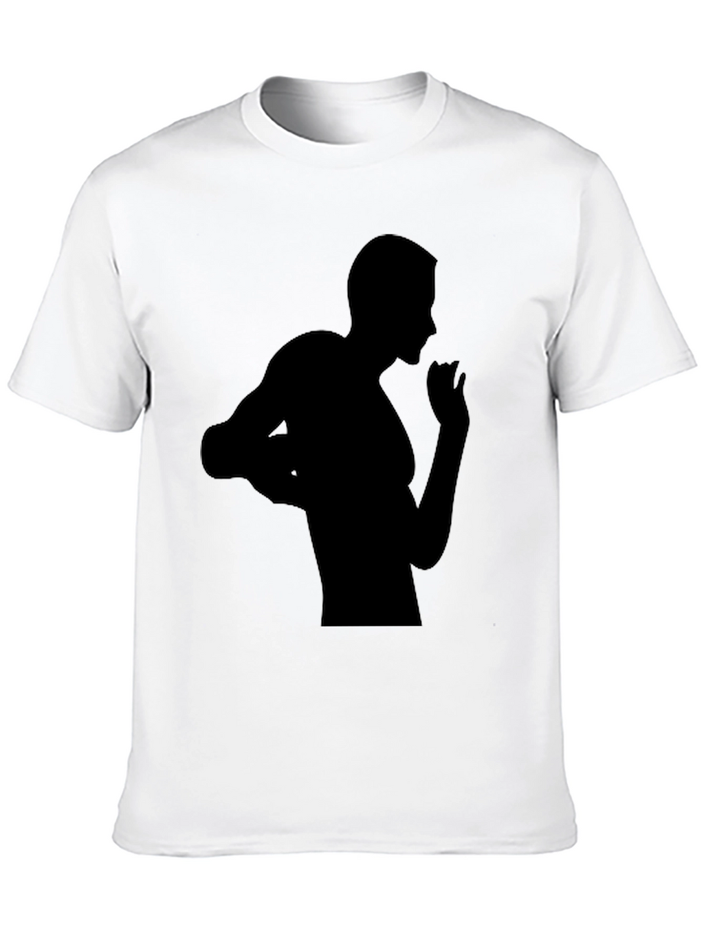 Black Silhouette Graphic Tee
