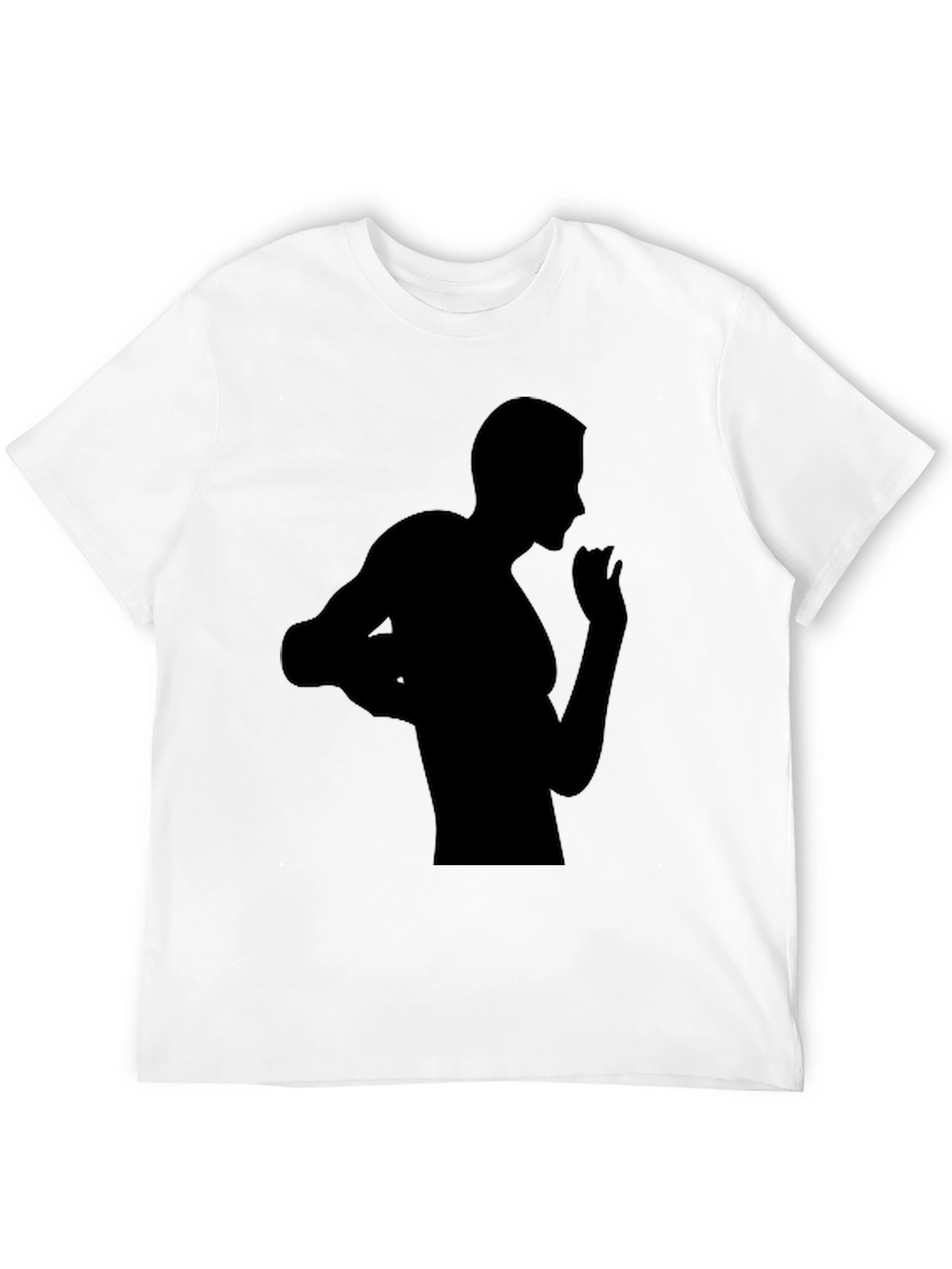 Black Silhouette Graphic Tee