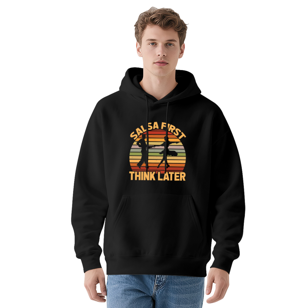 Retro Sunset Graphic Hoodie