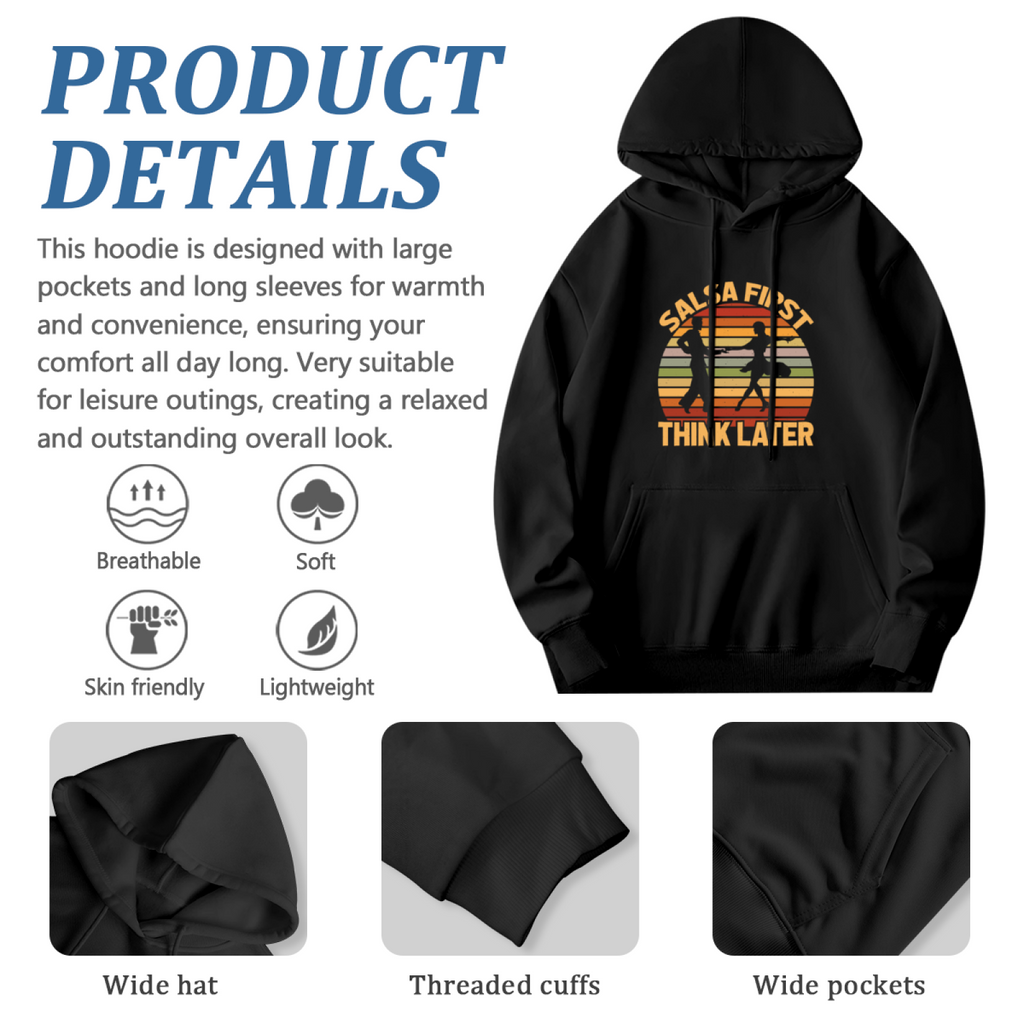 Retro Sunset Graphic Hoodie