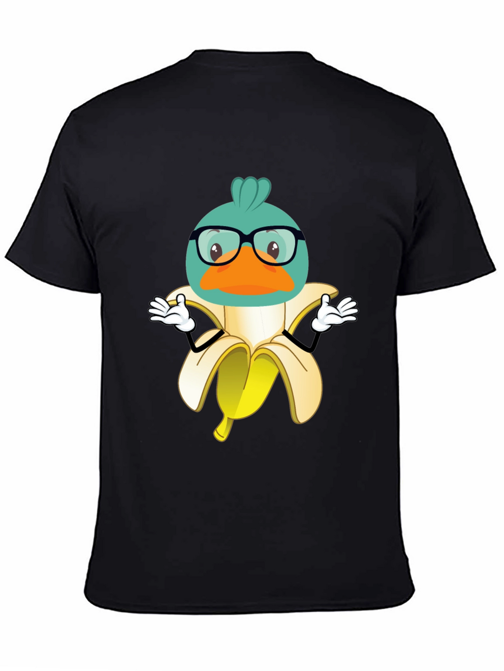 Duck Banana T-Shirt - Quirky Graphic Tee