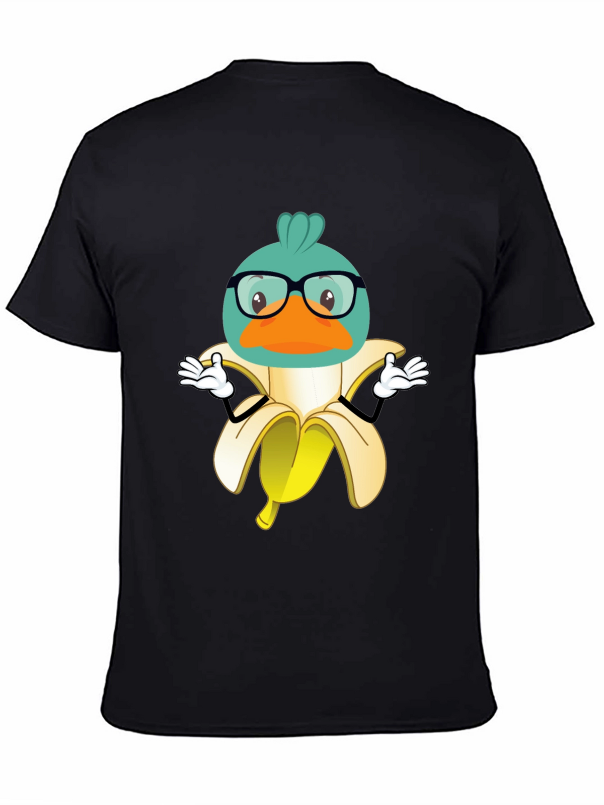 Duck Banana T-Shirt - Quirky Graphic Tee