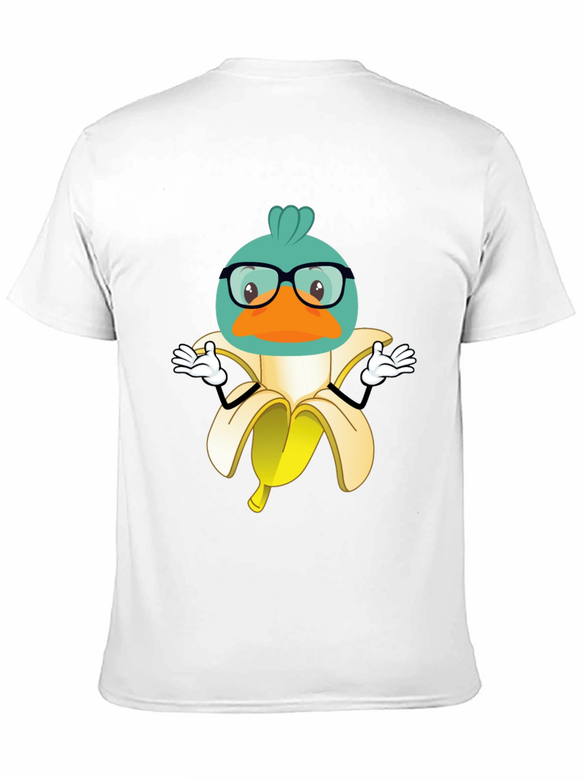 Duck Banana T-Shirt - Quirky Graphic Tee
