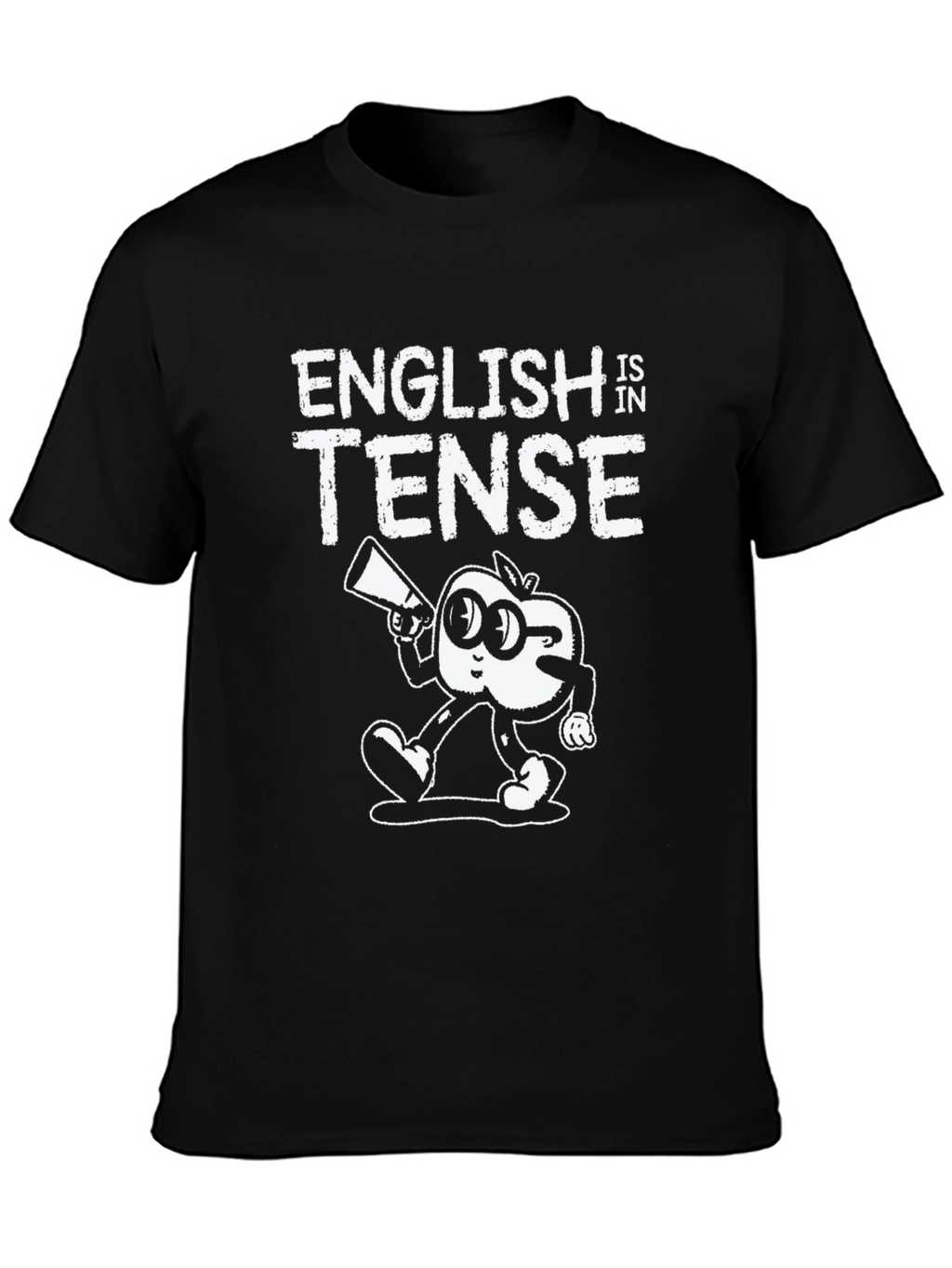 English is Tense Graphic Tee