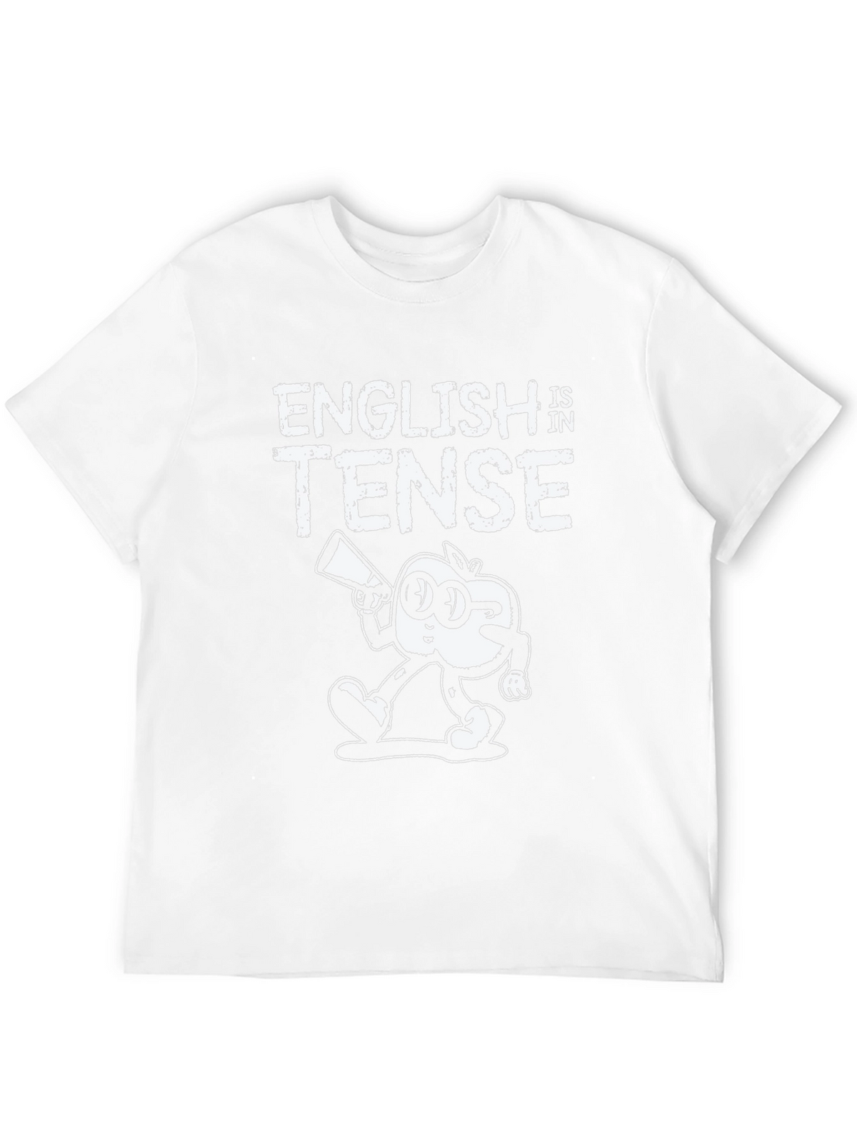 English is Tense Graphic Tee