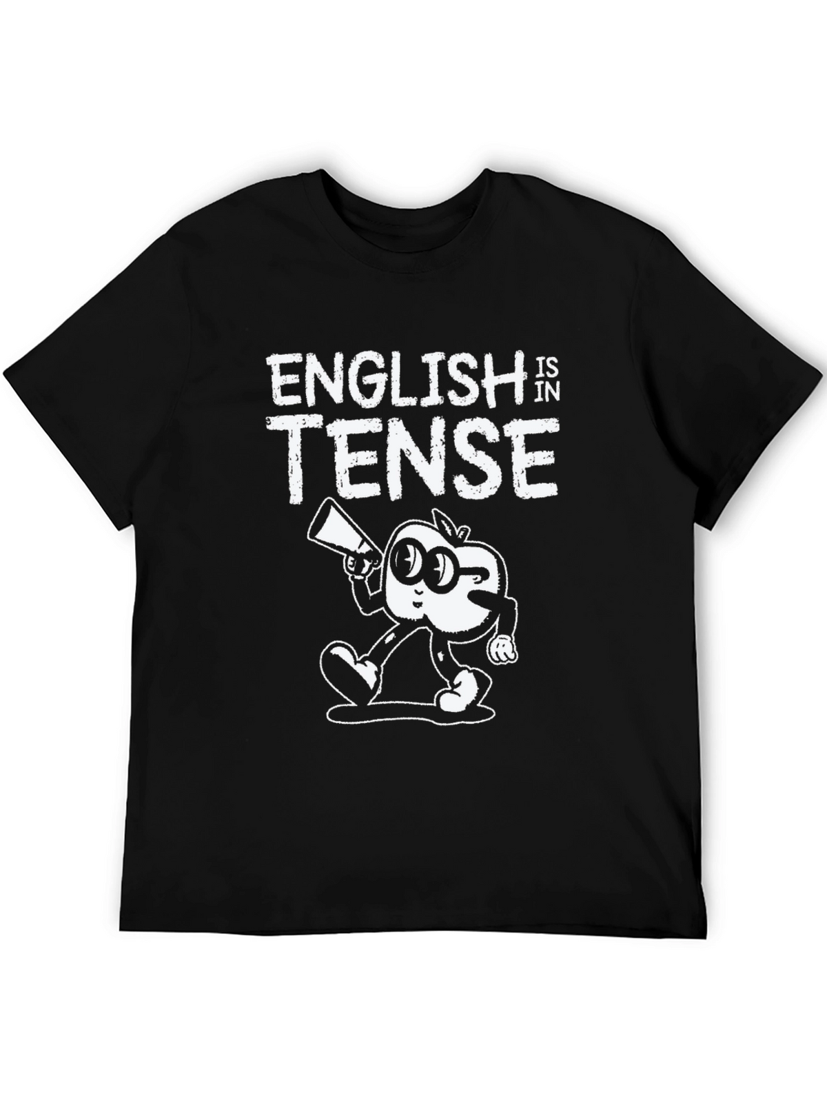 English is Tense Graphic Tee
