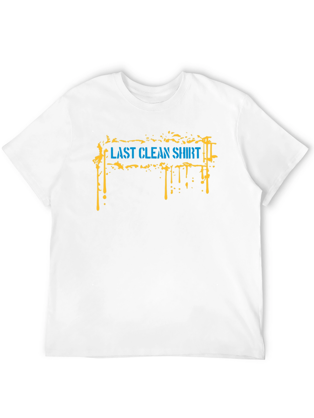 Last Clean Shirt Graphic Tee - Black Cotton