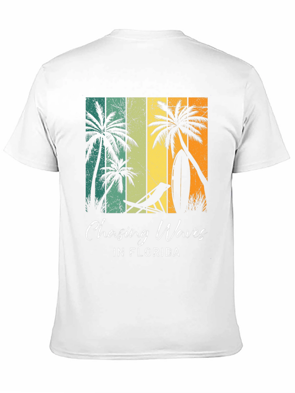 Chasing Waves Florida T-Shirt - Retro Beach Design