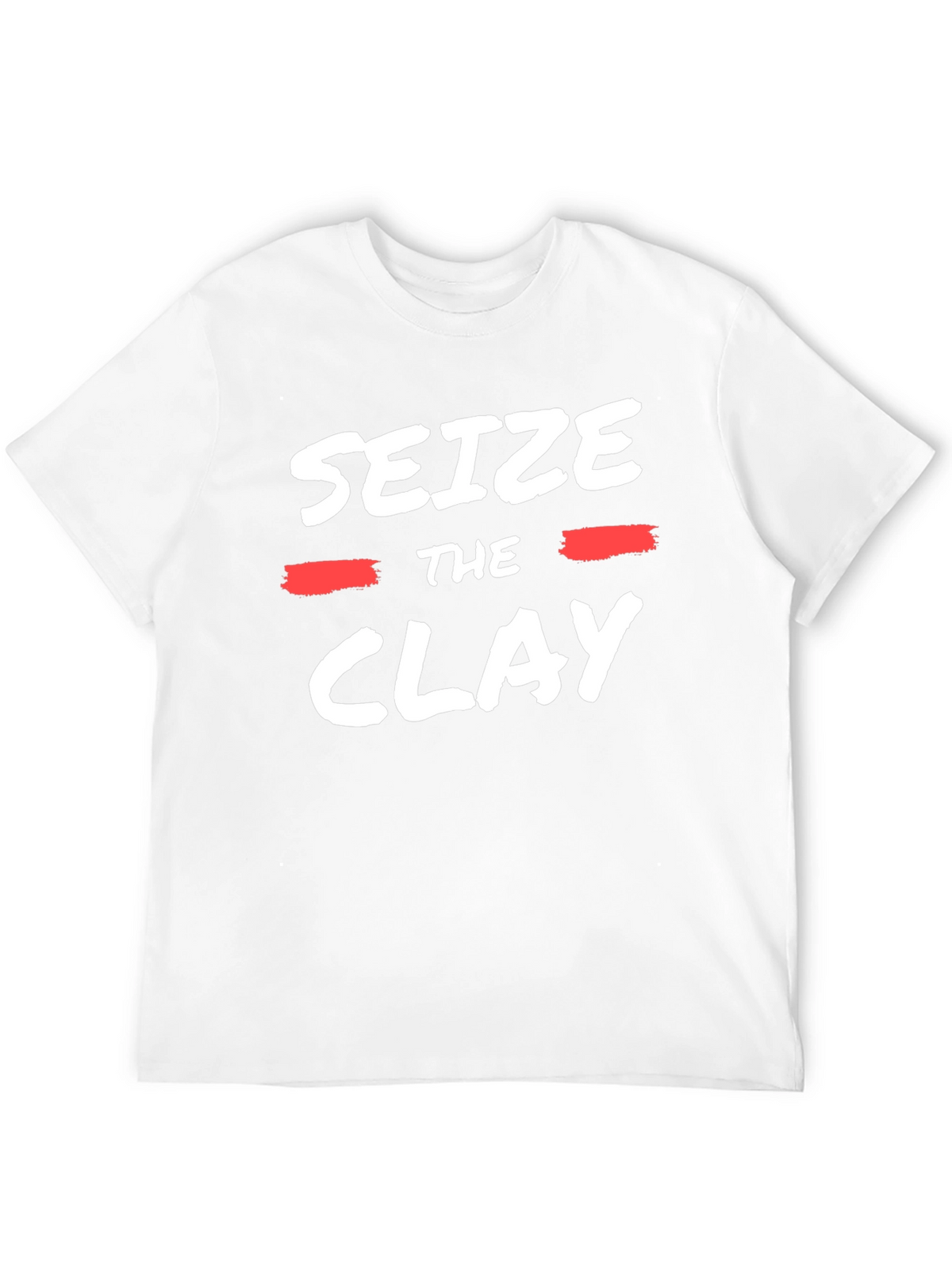 Seize The Clay Graphic Tee - Black Cotton T-Shirt