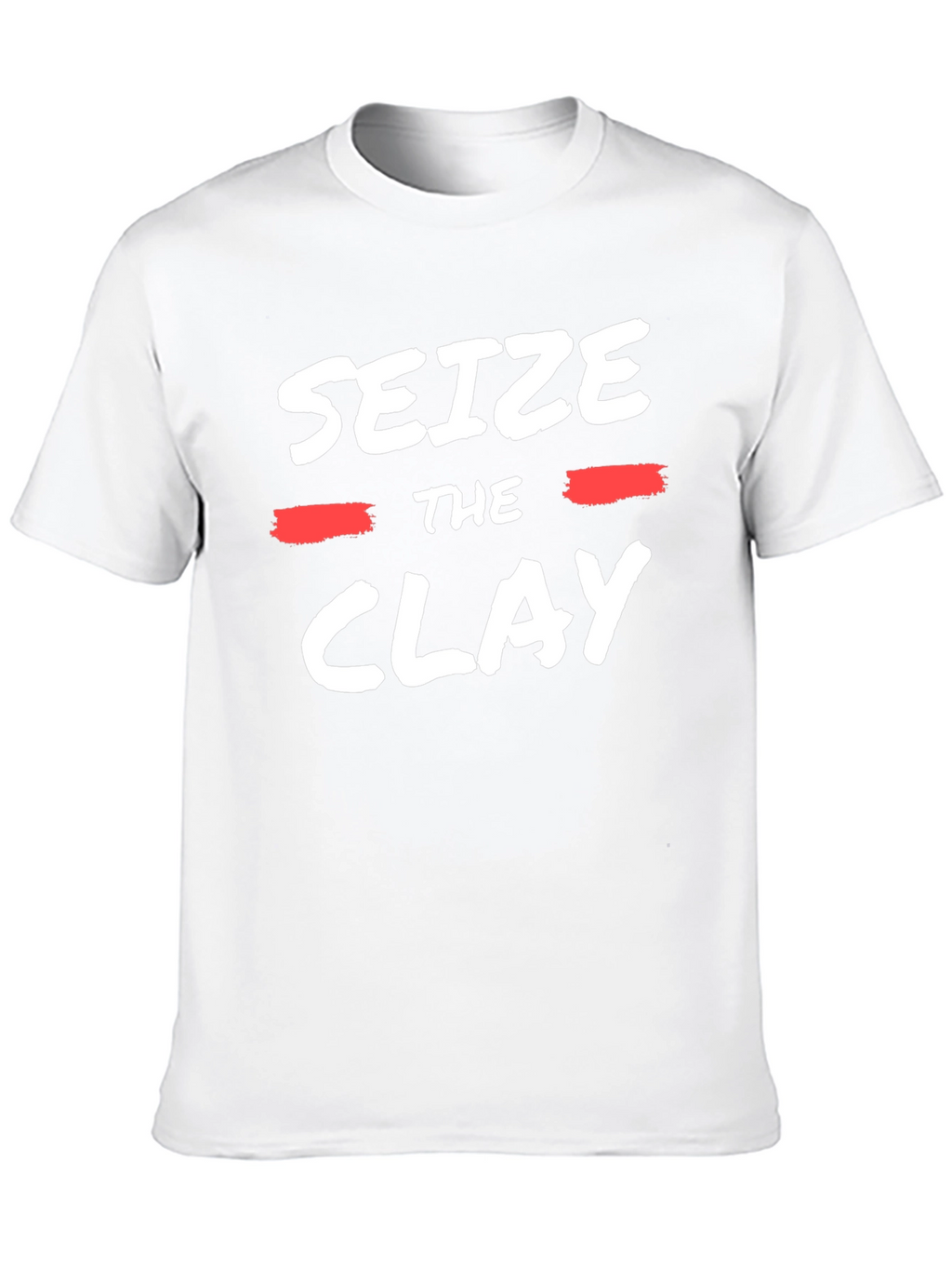 Seize The Clay Graphic Tee - Black Cotton T-Shirt