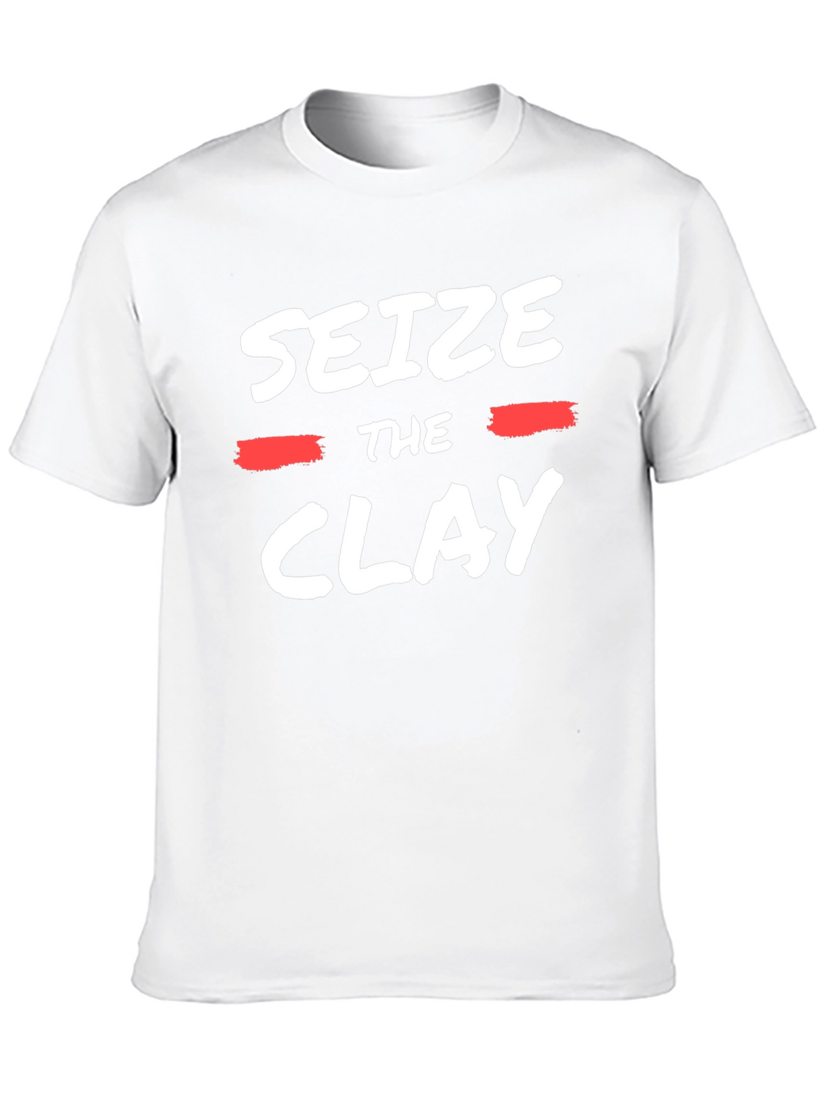 Seize The Clay Graphic Tee - Black Cotton T-Shirt