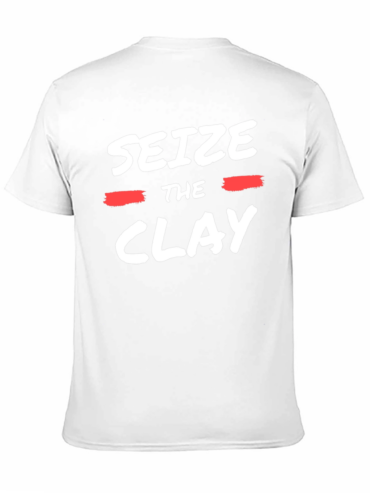 Seize The Clay Graphic Tee - Black Cotton T-Shirt