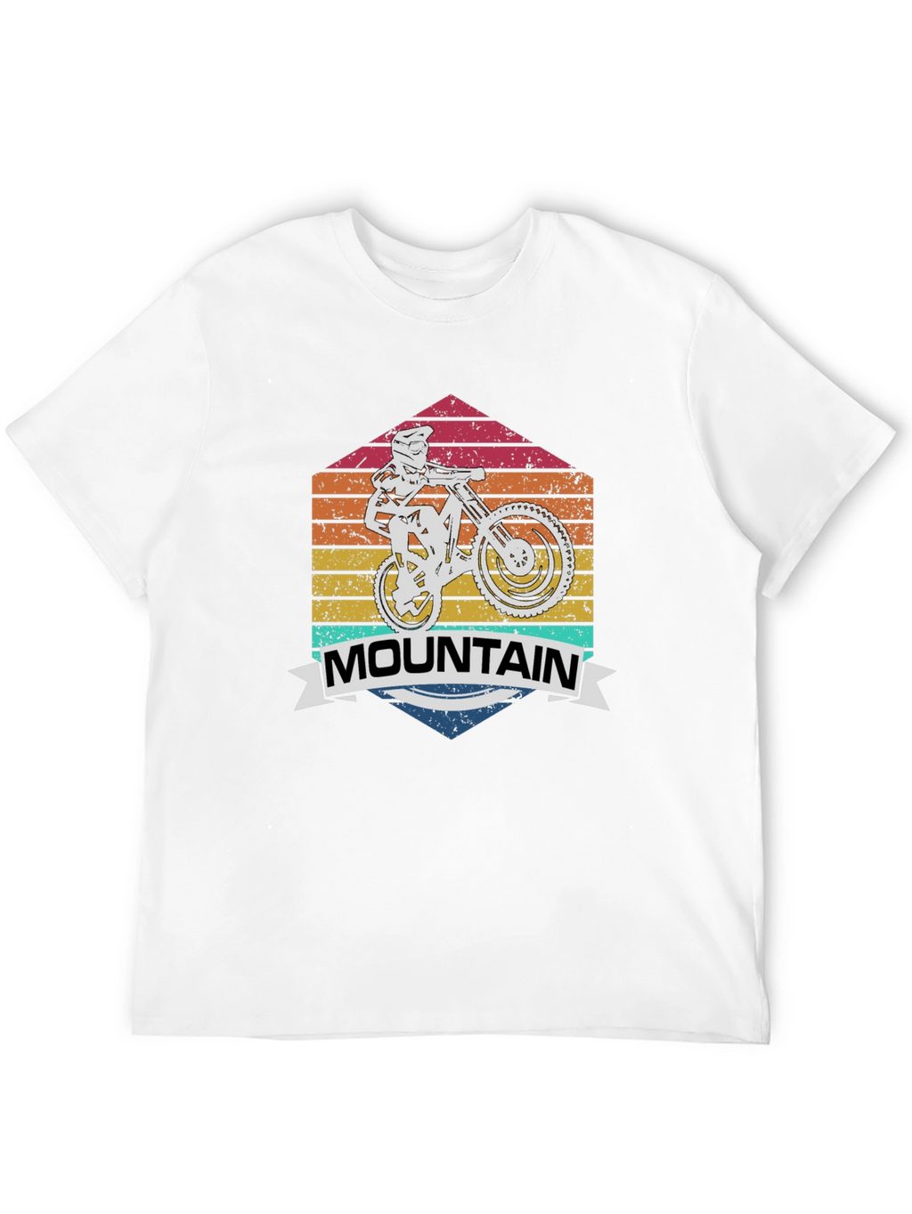 Mountain Biker Graphic T-Shirt