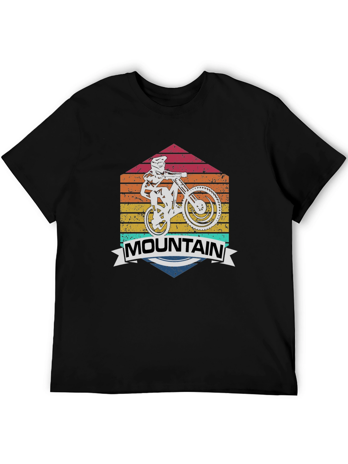 Mountain Biker Graphic T-Shirt