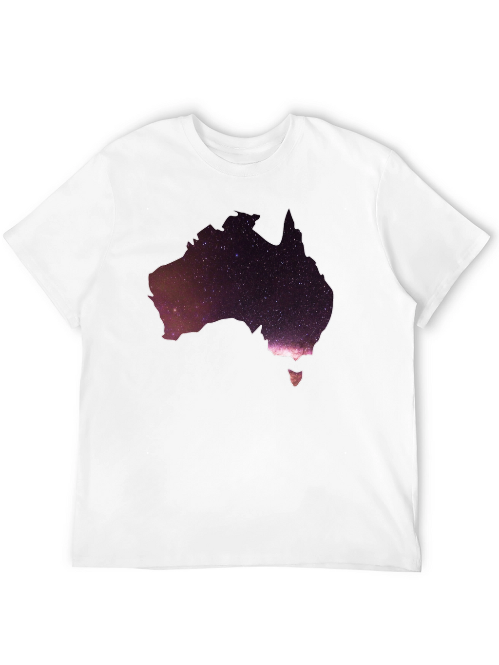 Australia Galaxy T-Shirt - Mens Black Tee
