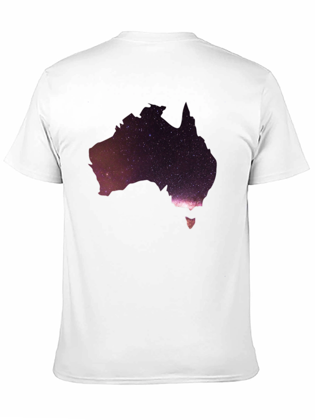 Australia Galaxy T-Shirt - Mens Black Tee