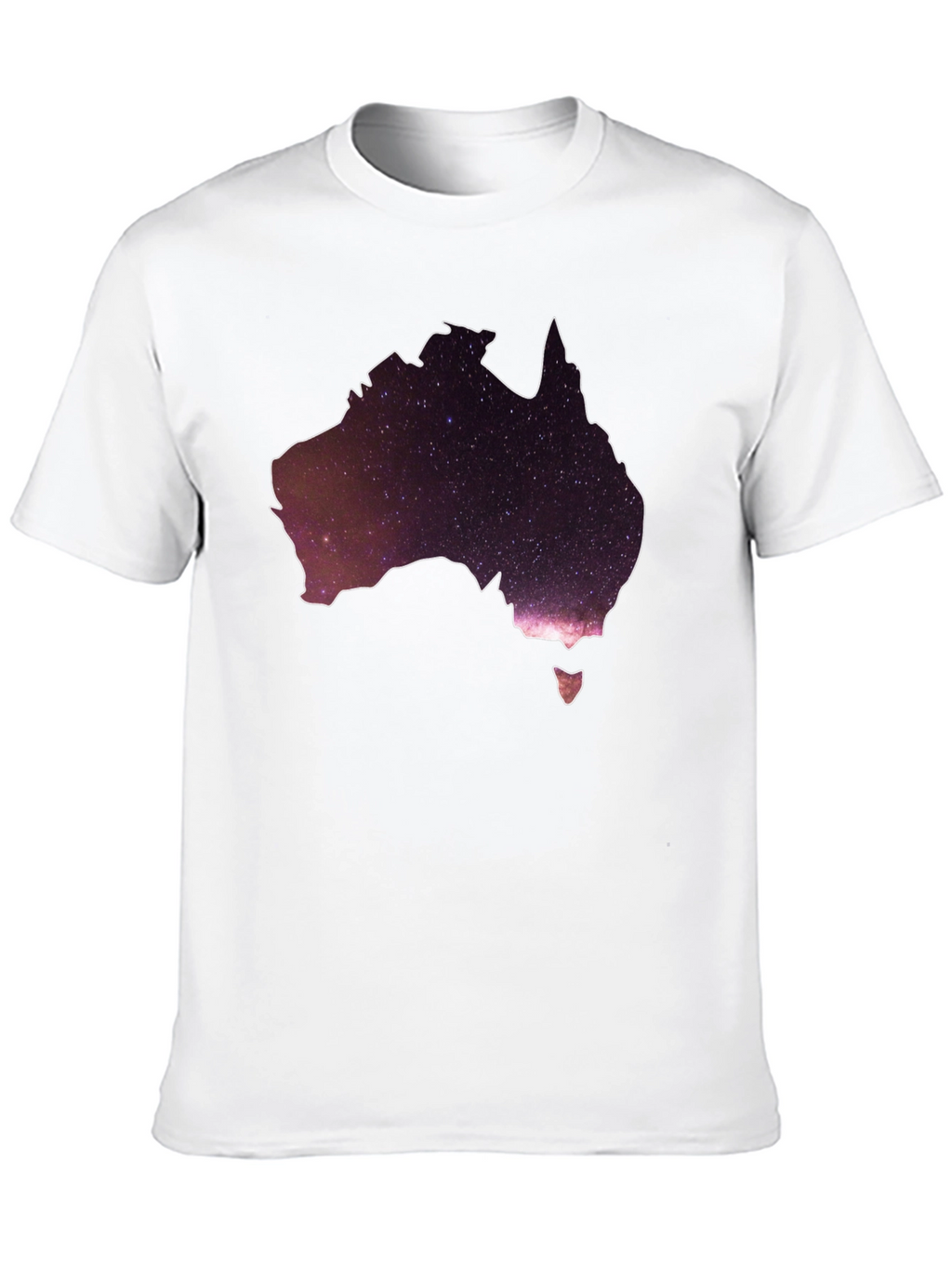 Australia Galaxy T-Shirt - Mens Black Tee