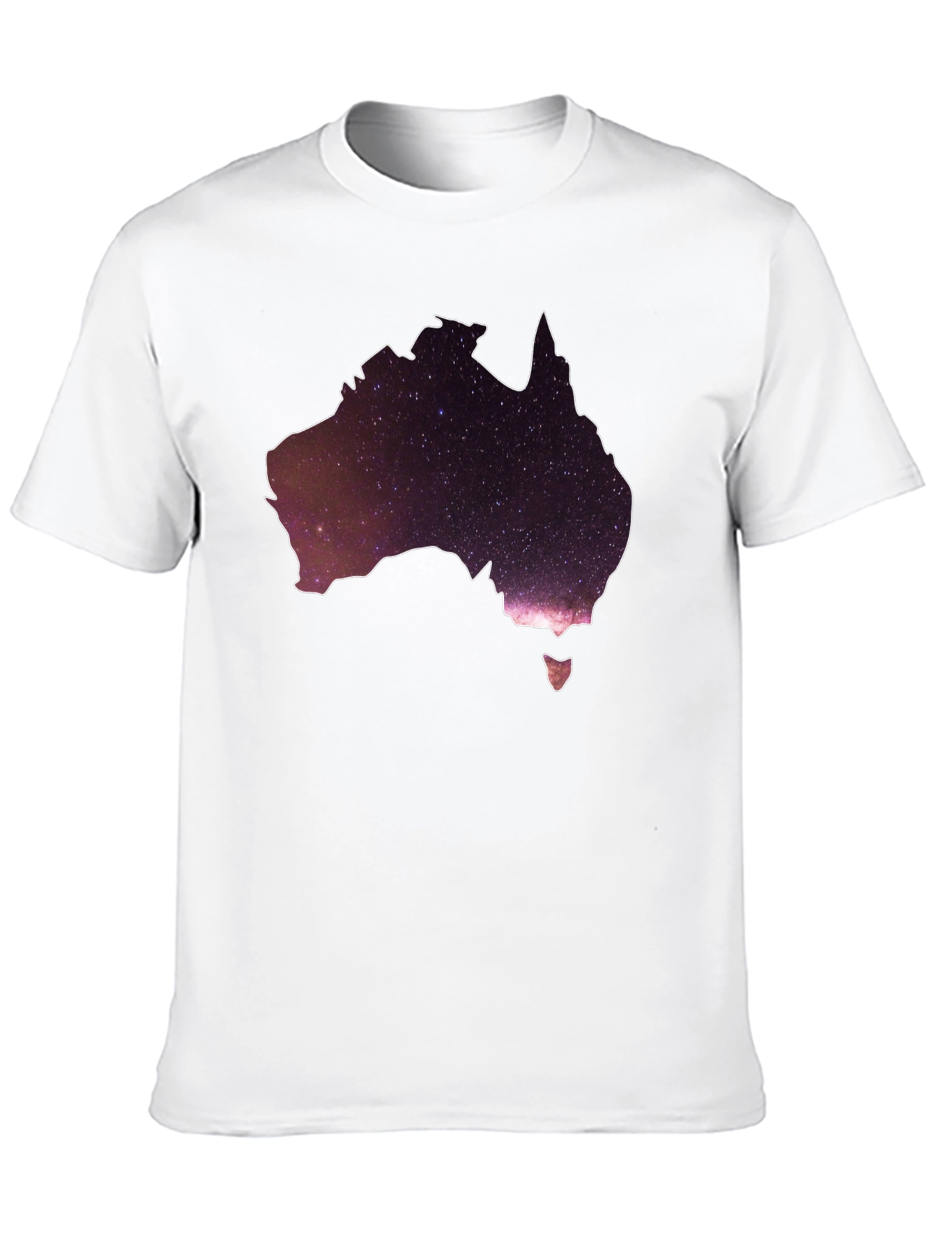 Australia Galaxy T-Shirt - Mens Black Tee