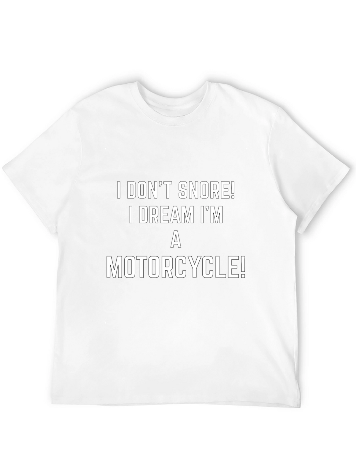 Funny Motorcycle Dreamer T-Shirt
