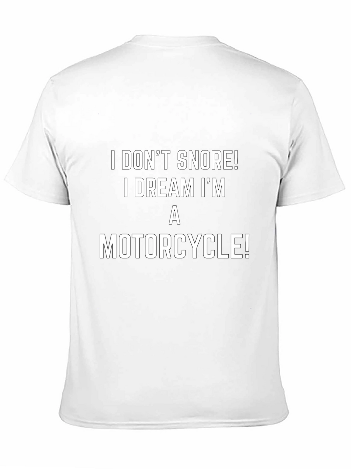 Funny Motorcycle Dreamer T-Shirt