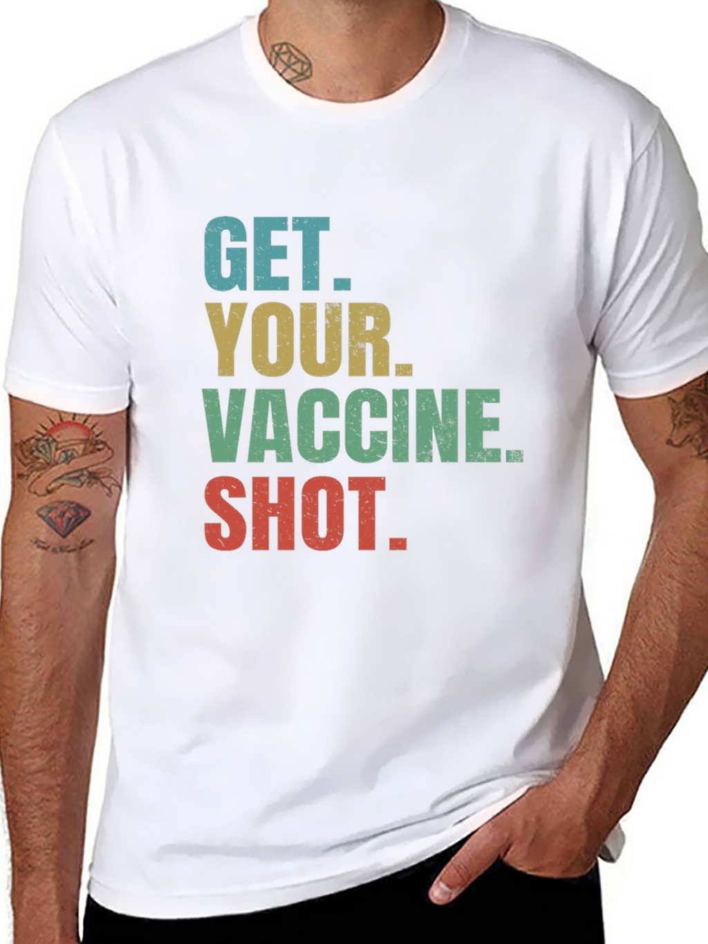 Get Your Vaccine Shot Tee