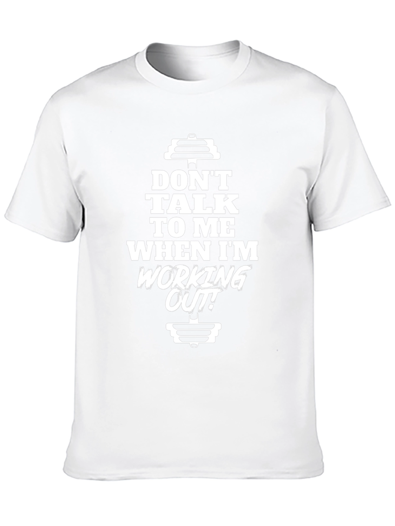 Dont Talk to Me Workout T-Shirt