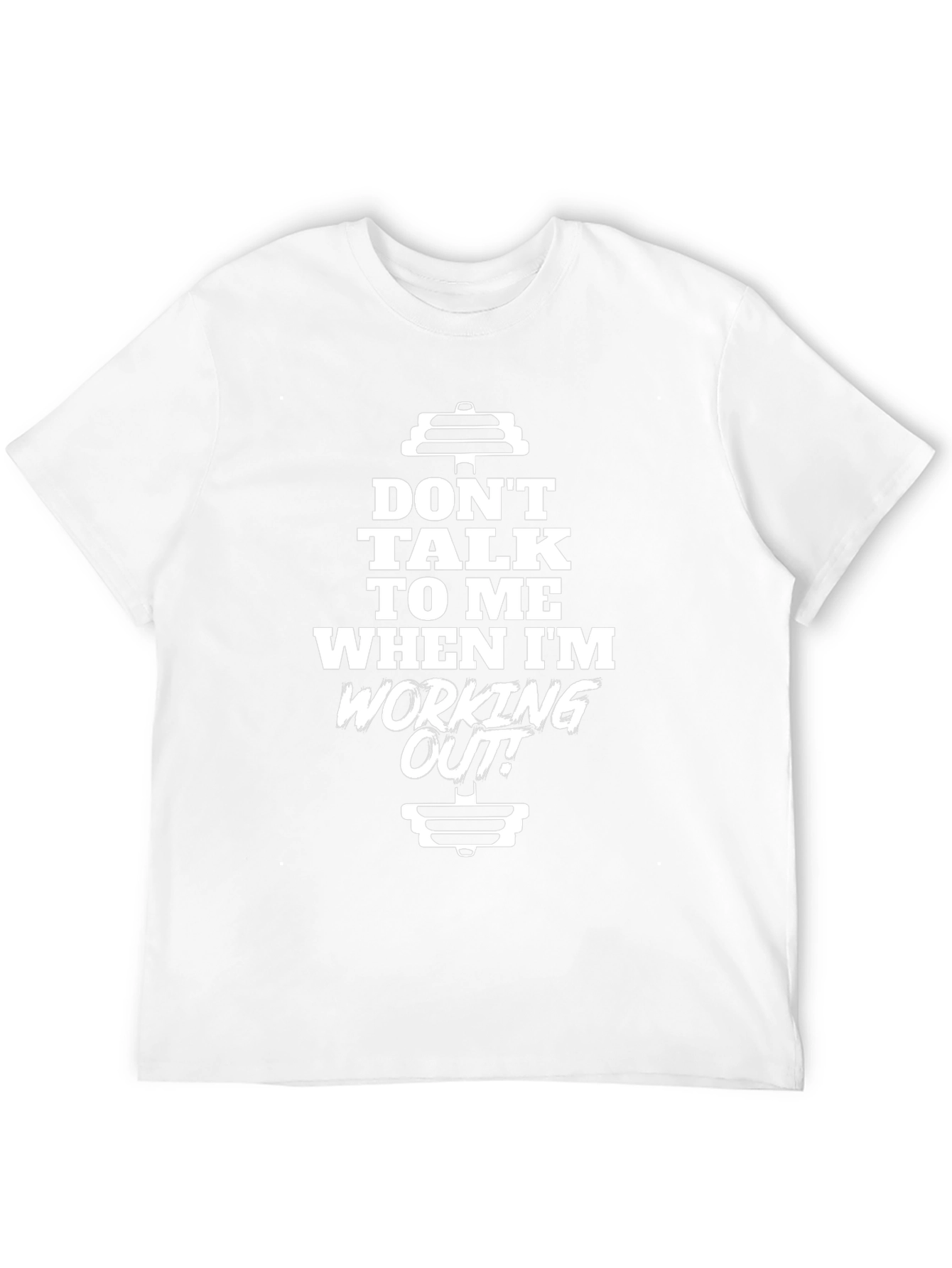 Dont Talk to Me Workout T-Shirt