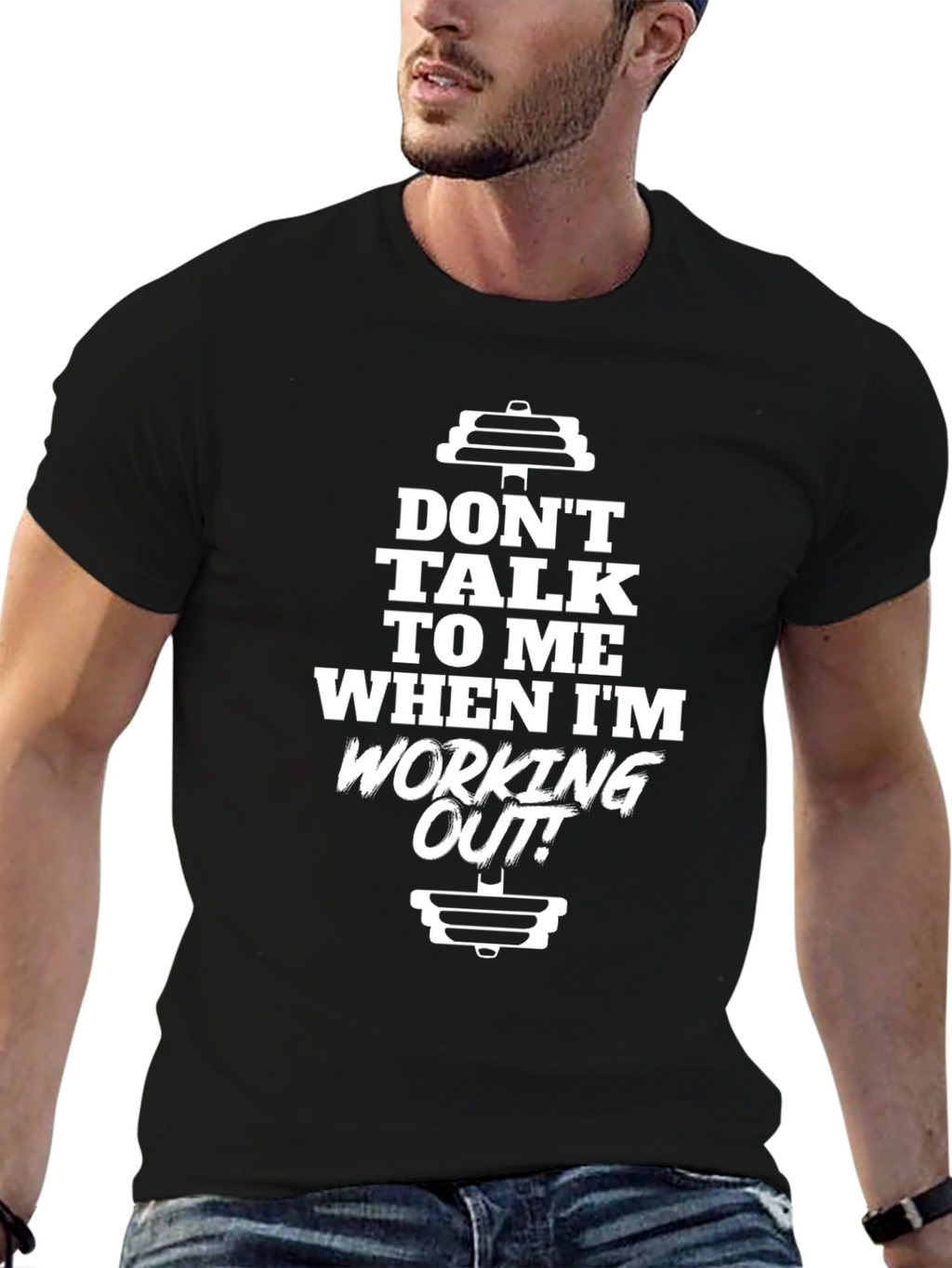 Dont Talk to Me Workout T-Shirt