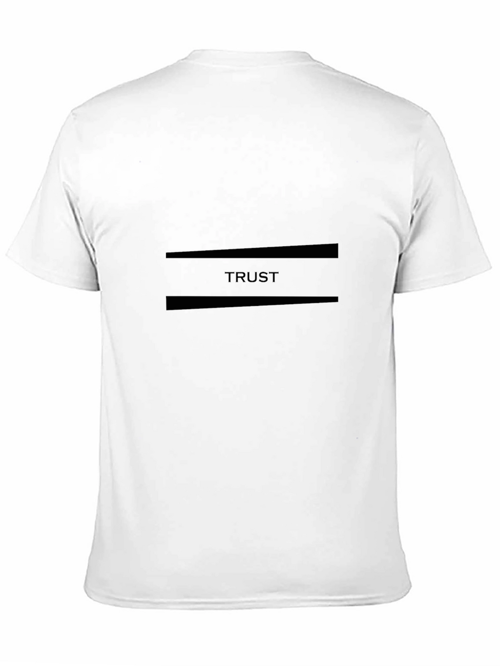 Trust Black Graphic Tee