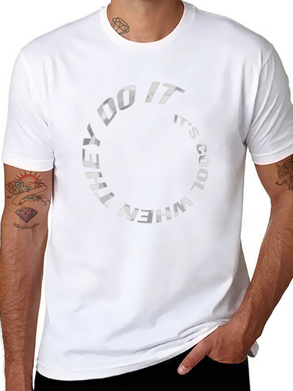 They Do It When Its Cool Black T-Shirt