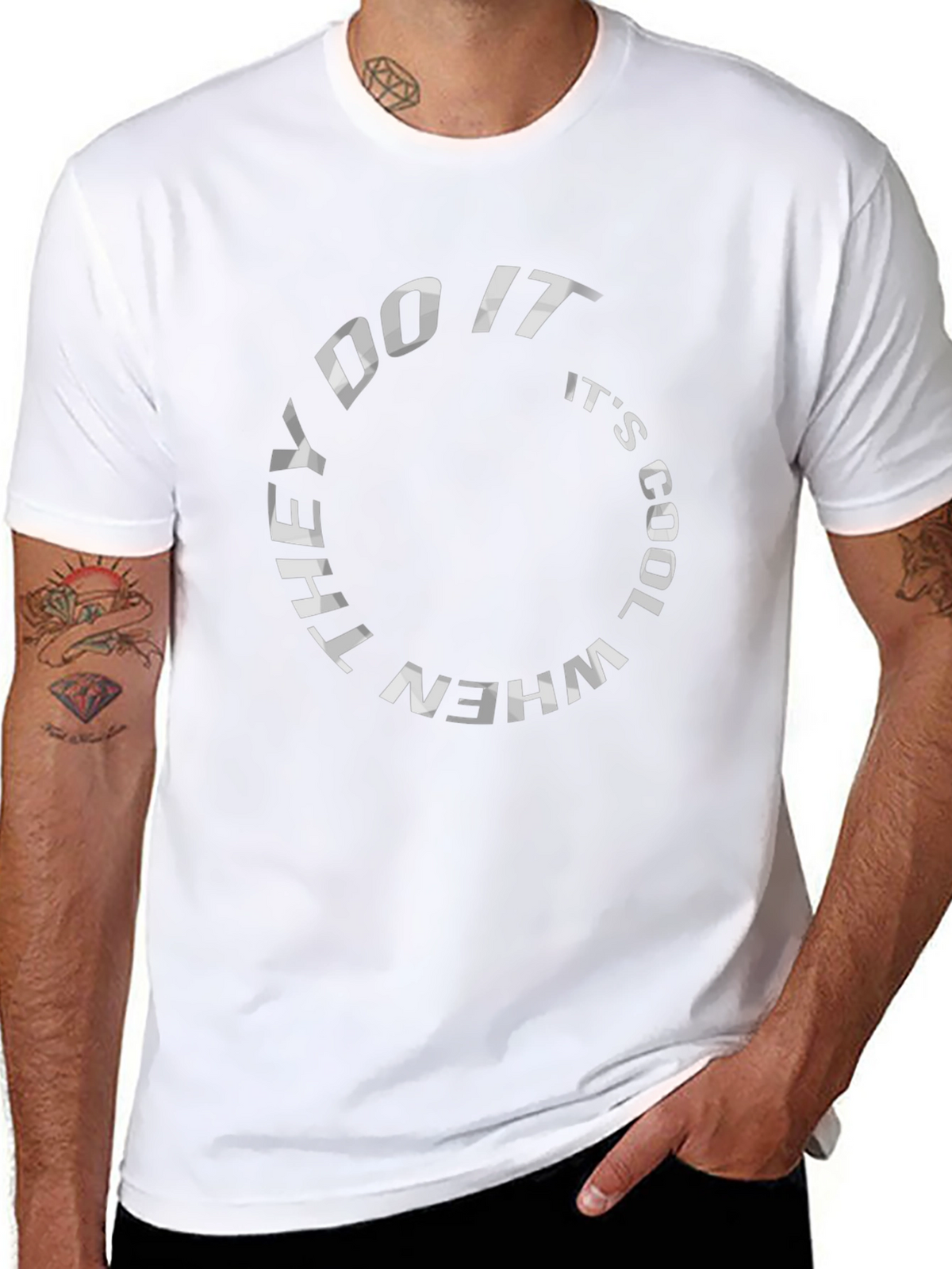 They Do It When Its Cool Black T-Shirt