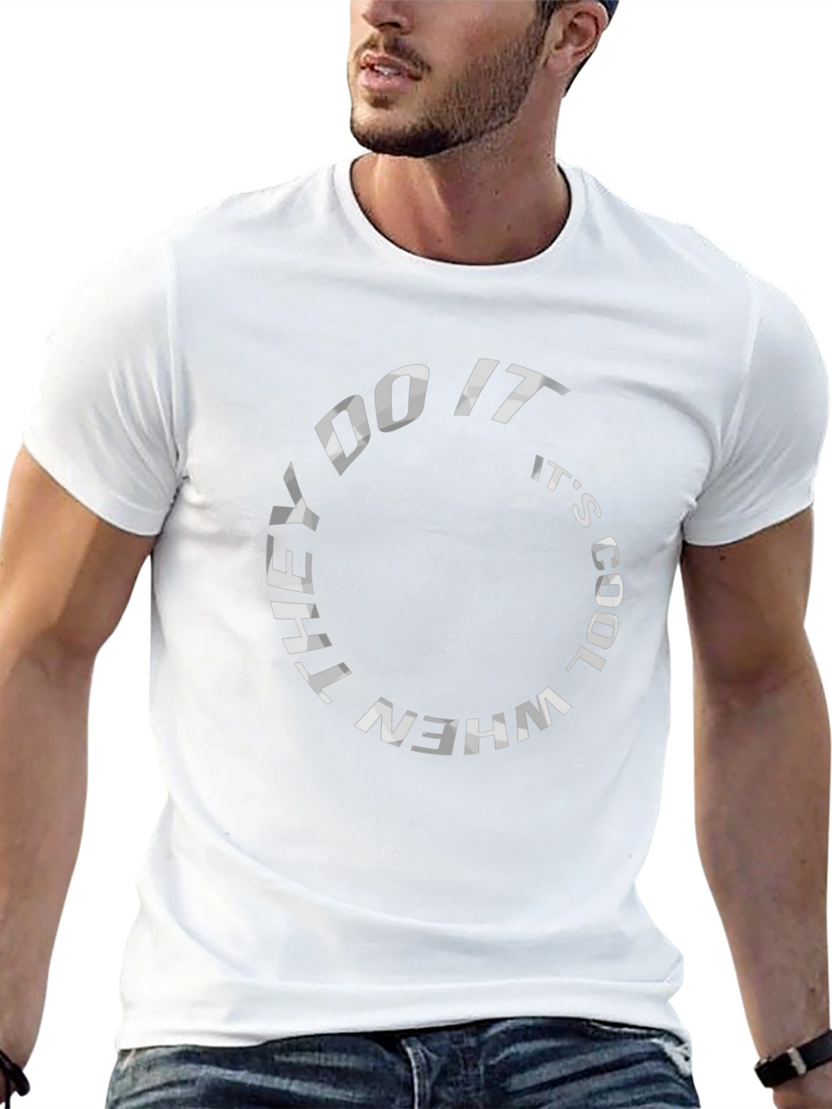 They Do It When Its Cool Black T-Shirt