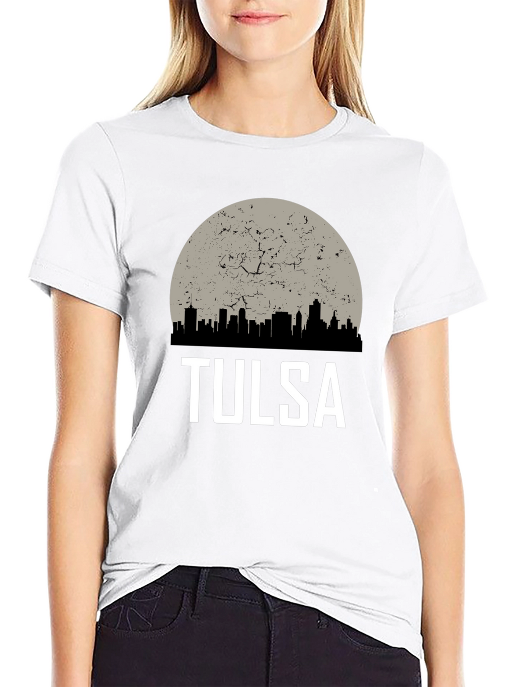 Tulsa City Skyline Graphic Tee
