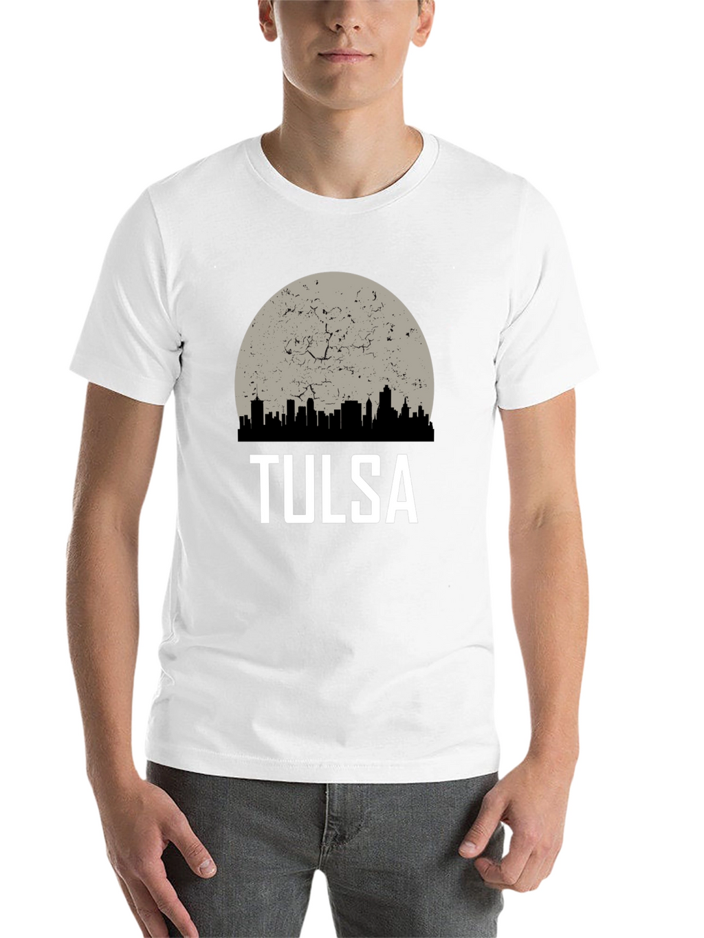 Tulsa City Skyline Graphic Tee