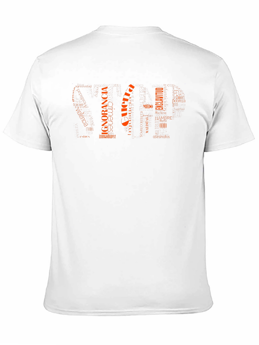 Word Art Graphic T-Shirt - Social Commentary Tee
