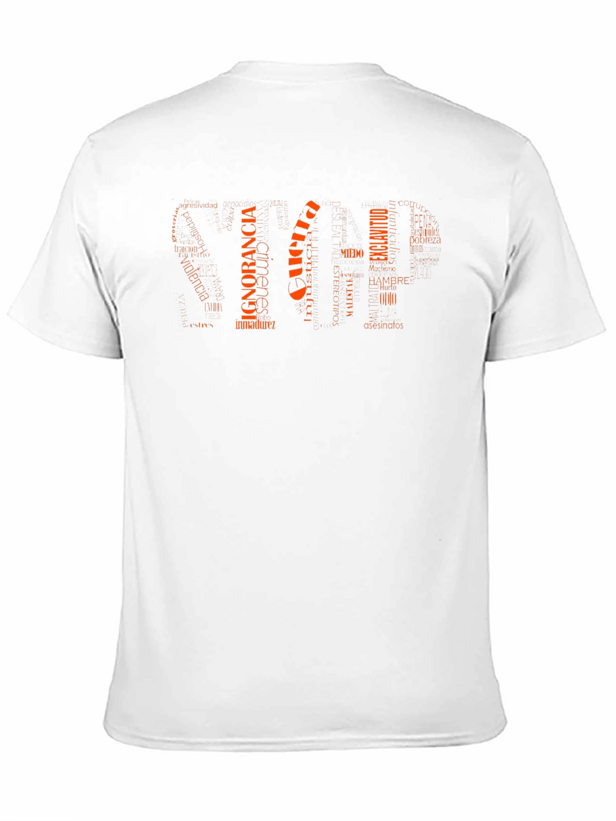 Word Art Graphic T-Shirt - Social Commentary Tee
