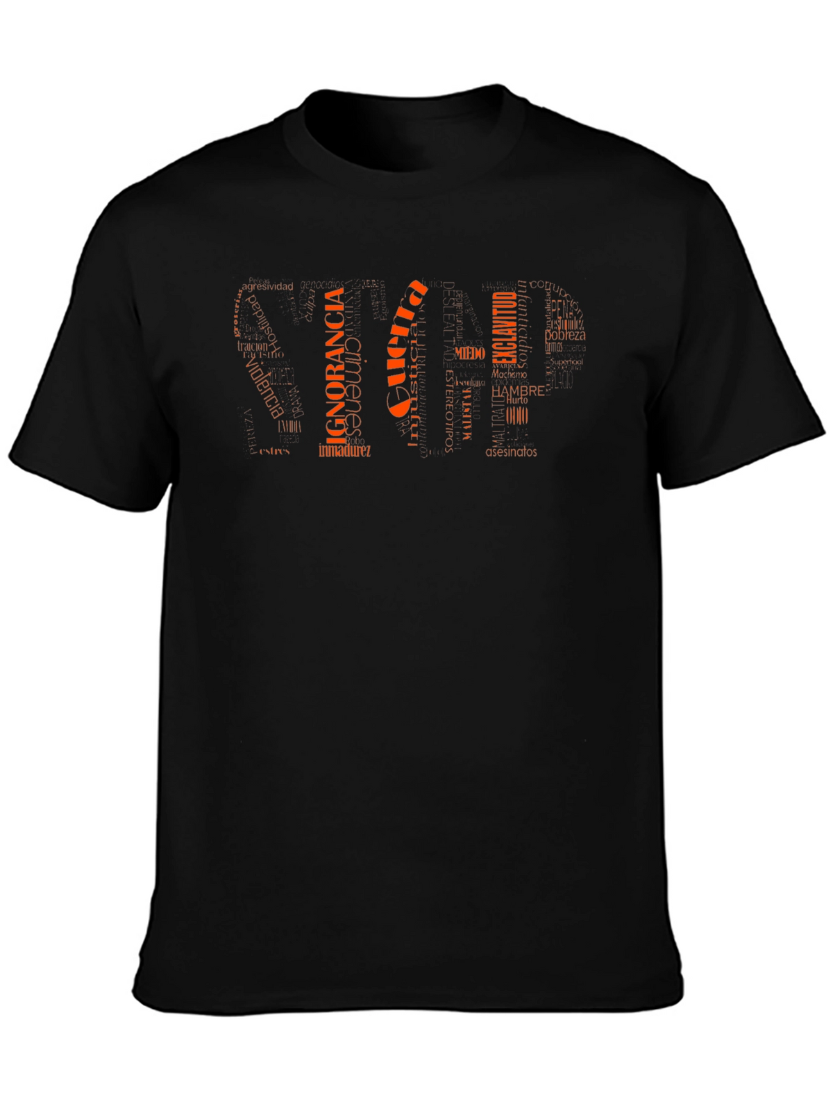 Word Art Graphic T-Shirt - Social Commentary Tee