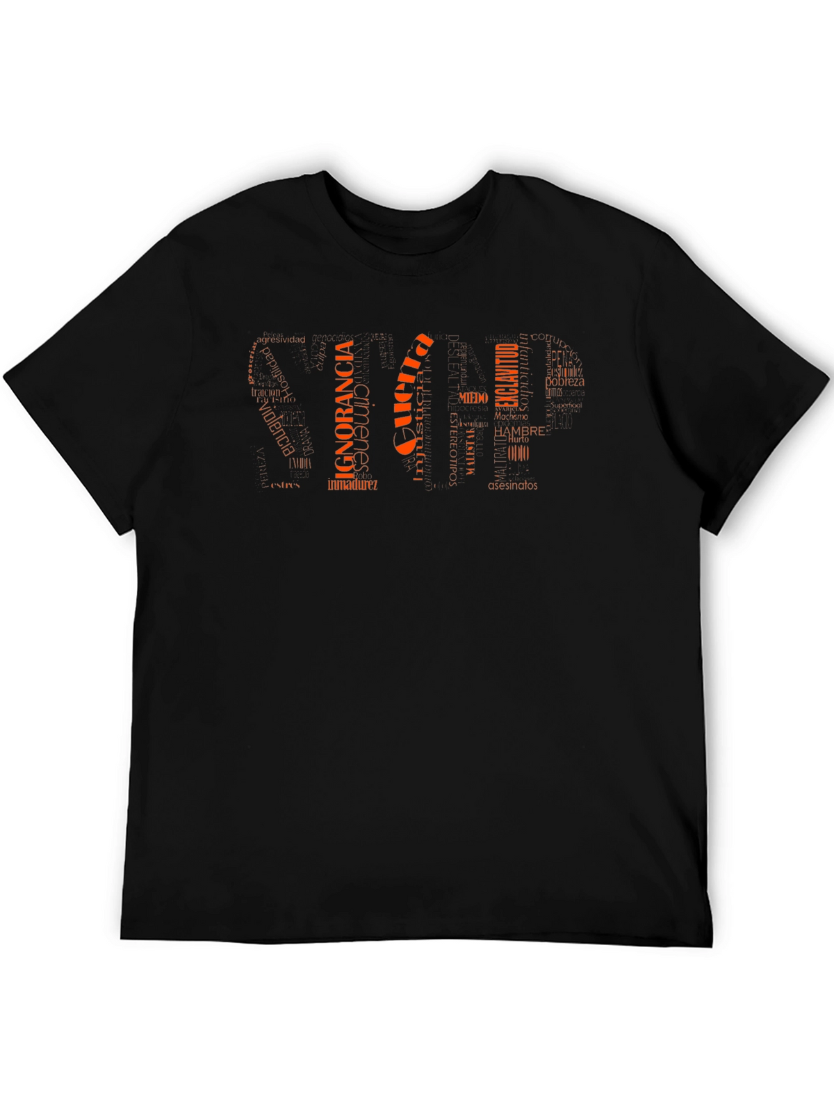 Word Art Graphic T-Shirt - Social Commentary Tee
